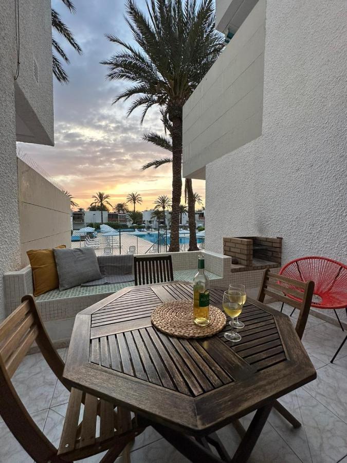 Pool View Apartment Primavera Арона Экстерьер фото